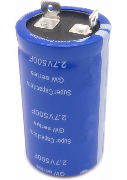 Ayak Kanepesüper Farad Kapasitör 2.7V 500F 60*35MM Araç Doğrultucu Düşük Esr Kapasitör Ultrakapasitör 60X35MM (Yurt Dışından)