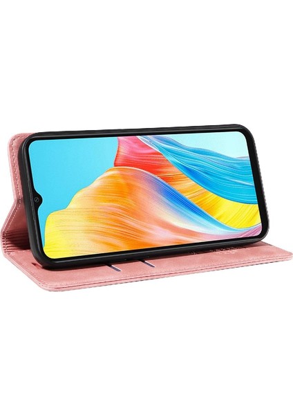 Oppo A38 4g Pu Deri Manyetik Koruyucu Folyo Cüzdan Için Kılıf (Yurt Dışından) fırsatları