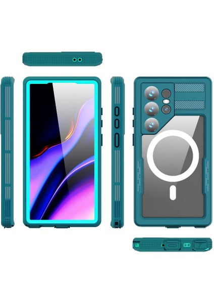 Samsung Galaxy S24 Ultra Su Geçirmez Dahili Ekran Koruyucu (Yurt Dışından)