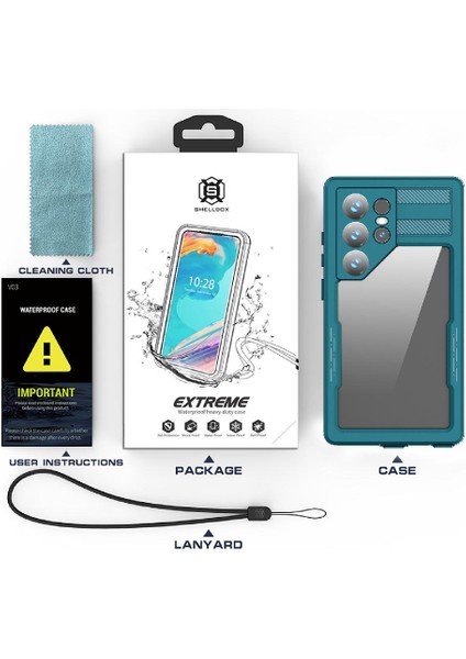 Samsung Galaxy S24 Ultra Su Geçirmez Dahili Ekran Koruyucu (Yurt Dışından) fiyatları