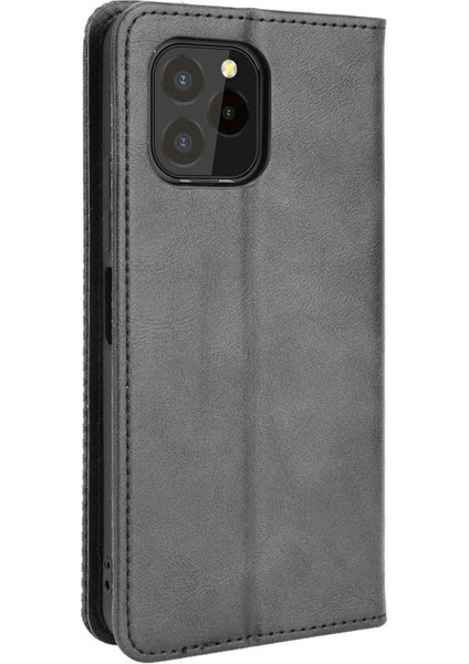 Oukitel C21 Pro Pu Deri Manyetik Kapatma Cüzdan Için Kılıf (Yurt Dışından)