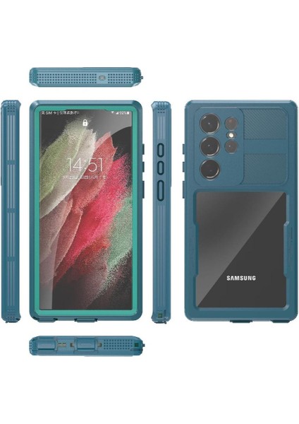 Samsung Galaxy S23 Ultra 12FT Askeri Darbeye Su Geçirmez Kılıf (Yurt Dışından)