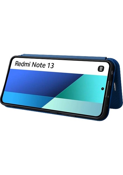 Xiaomi Redmi Için Not 13 4g Manyetik Karbon Fiber Kart Ekleme (Yurt Dışından)
