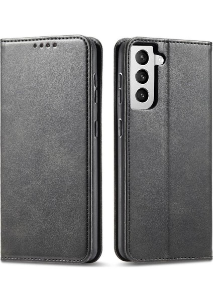 Samsung Galaxy S21 Artı Deri Kart Sahibinin ile Folio Flip Case (Yurt Dışından)