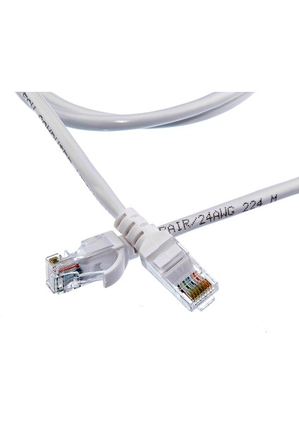 Cat5 Network Internet Ethernet Bilgisayar Kablosu RJ45 - RJ45 2 mt Patch Kablo