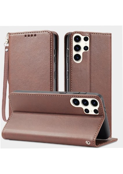 Kart Tutucu Kickstand Tam Koruma ile Samsung Galaxy S23 Fe Için Kılıf (Yurt Dışından)