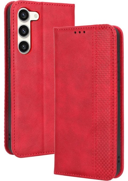 Samsung Galaxy S23 5g Manyetik Kapatma Cüzdan Pu Deri Kılıf (Yurt Dışından)