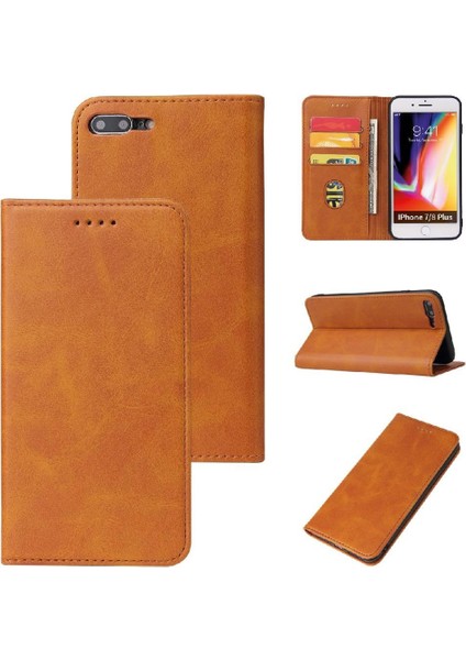 Kart Tutucu Kickstand Tam ile iphone 7/8 Manyetik Karbon Fiber Için Kılıf (Yurt Dışından)