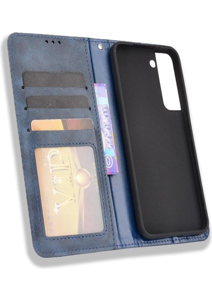 Samsung Galaxy S22 5g Pu Deri Manyetik Kapatma Cüzdan (Yurt Dışından)
