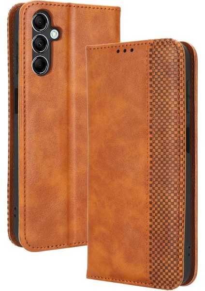 Samsung Galaxy M54 Manyetik Kapatma Cüzdan Pu Deri Kılıf (Yurt Dışından)