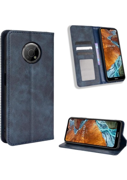 Nokia G300 Pu Deri Cüzdan Manyetik Kapatma Için Kılıf (Yurt Dışından)