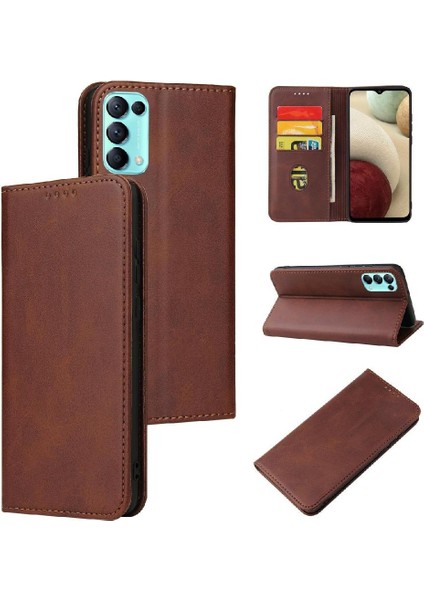 Kart Tutucu Kickstand Kart Ekleme ile Oppo Oppo 5 Pro 5g Için Kılıf (Yurt Dışından)