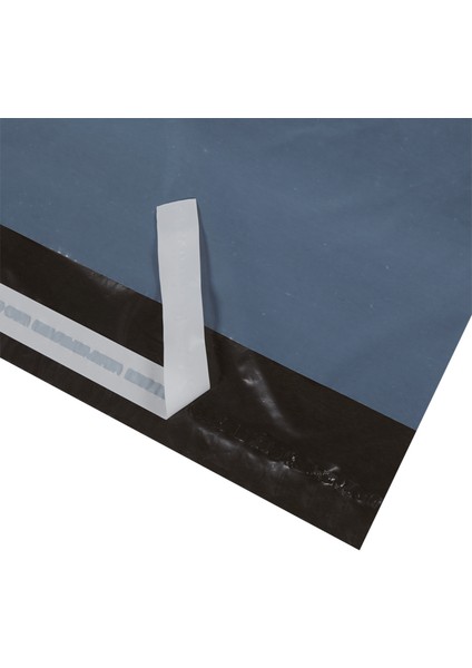 35 cm x 45 cm x 5 CM-100 Adet Cepsiz Kargo Poşeti