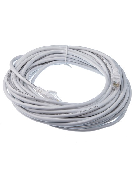 Cat5 Network Internet Ethernet Bilgisayar Kablosu RJ45 - RJ45 15 Metre Patch Kablo -