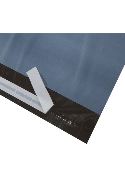 30 cm x 37,5 cm x 5 CM-100 Adet Cepsiz Kargo Poşeti