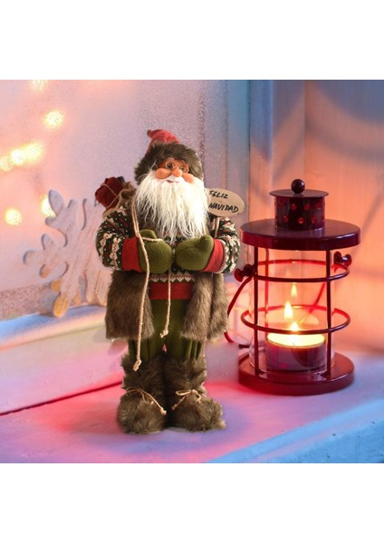 Noel Baba Heykeli Noel 45CM (Yurt Dışından)