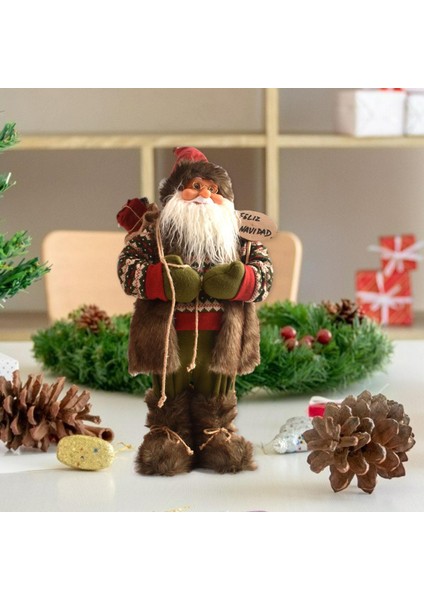 Noel Baba Heykeli Noel 45CM (Yurt Dışından)