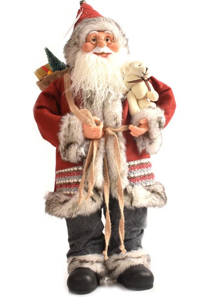 Noel Baba Heykeli Figürleri 45CM (Yurt Dışından)