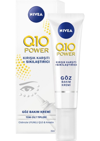 Q10 Göz Bakım Kremi 15 Ml Yüz Kremi