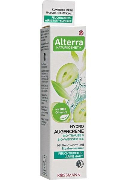 Üzüm & Beyaz Çay Içerikli Su Bazlı Göz Kremi 15 ml 4305615304427