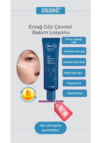 Eğ Göz Çevresi Bakım Losyonu 30RSA Ml.