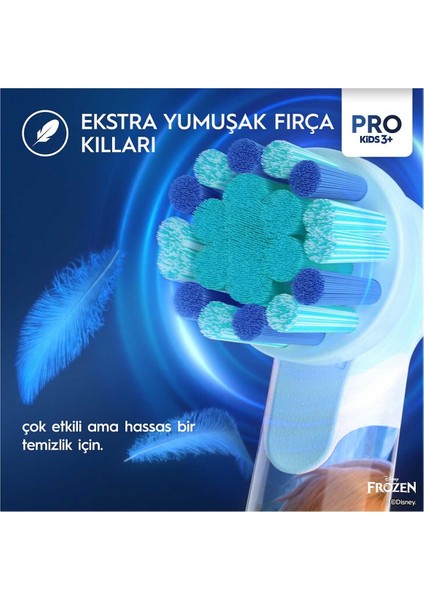 Vitality Pro Frozen Özel Seri Çocuklar Için Şarj Edilebilir Diş Fırçası