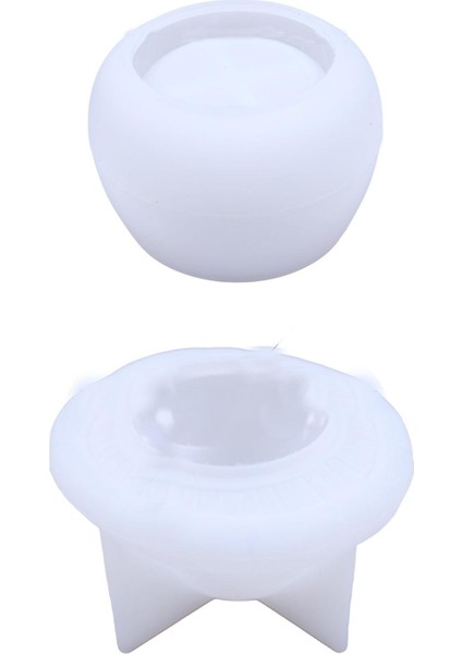 Takı Tepsisi Döküm Aracı El Yapımı Takı Yapımcısı 10.6CM10CMX6.3CM Beyaz (Yurt Dışından)
