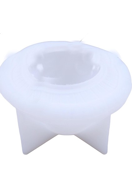 Takı Tepsisi Döküm Aracı El Yapımı Takı Yapımcısı 10.6CM10CMX6.3CM Beyaz (Yurt Dışından)