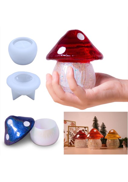 Takı Tepsisi Döküm Aracı El Yapımı Takı Yapımcısı 10.6CM10CMX6.3CM Beyaz (Yurt Dışından)