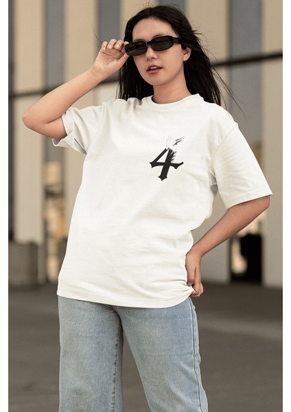 Bleach Ulqiorra 4 Ön Arka Baskılı Beyaz Tişört fiyatları