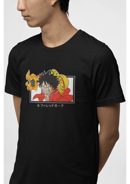 One Piece Luffy Red Hawk Tişört fiyatları