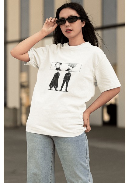 Jujutsu Kaisen Geto ve Gojo Tişört fırsatları