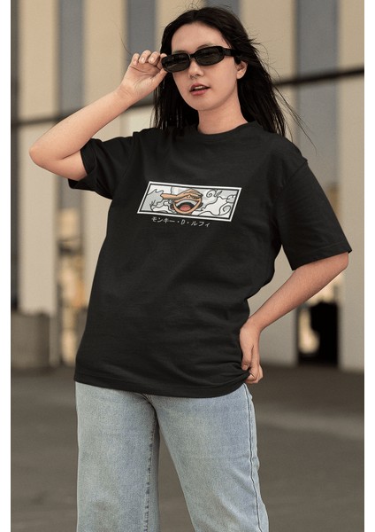 Luffy Gear 5 Face Smile Tişört fırsatları