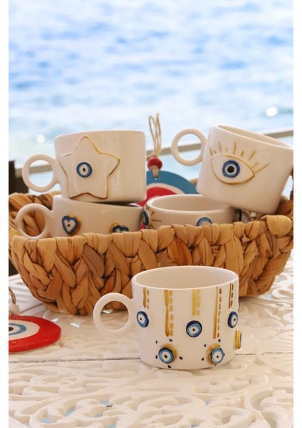 Kos Gold Handmade Double Fincan