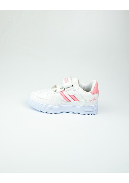 905 Beyaz Pembe Çocuk Sneaker