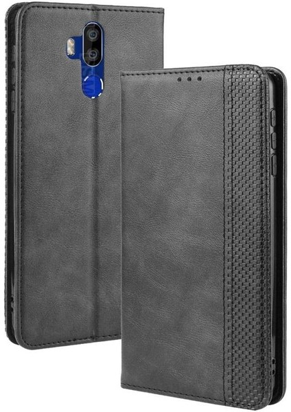 Oukitel K9 Manyetik Kapatma Pu Deri Cüzdan Için Kılıf (Yurt Dışından)