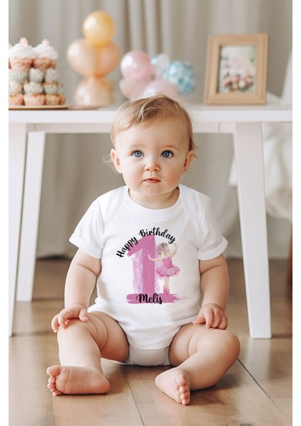 1 Yaş Doğum Günü Bebek Body