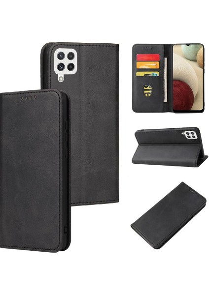 Kart Tutucu Kickstand ile Samsung Galaxy A22 4g Kart Ekleme Için Kılıf (Yurt Dışından)