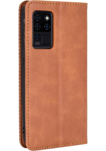 Oukitel C21 Pu Deri Manyetik Kapatma Cüzdan Için Kılıf (Yurt Dışından) fırsatları