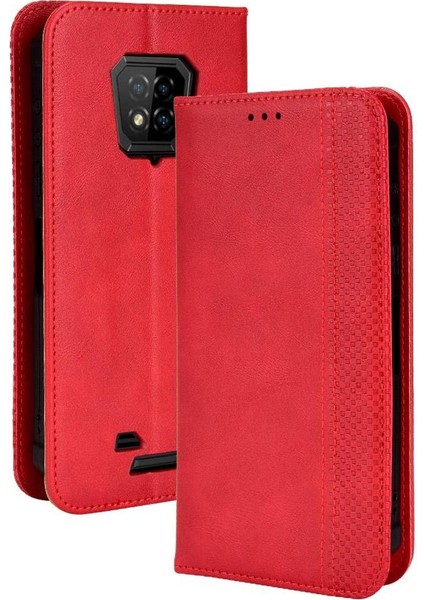 Ulefone Zırh 8 Manyetik Kapatma Pu Deri Cüzdan Için Kılıf (Yurt Dışından)