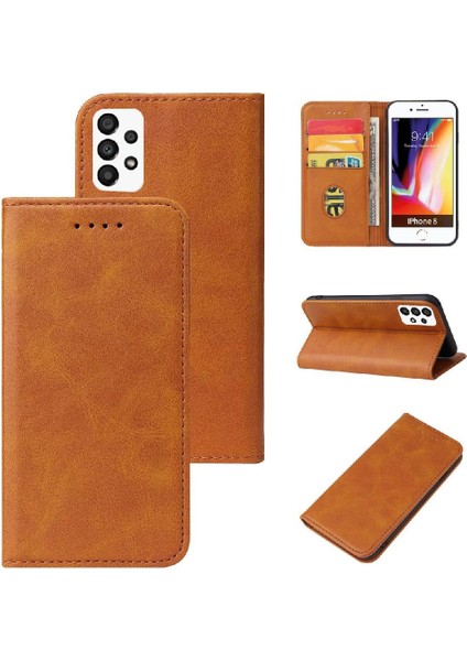 Samsung Galaxy A33 5g Için Kılıf Kart Tutucu Kickstand ile Tam Koruma (Yurt Dışından)