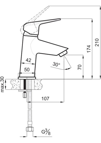 Kale Trevi Lavabo Bataryası 410200502516 modelleri
