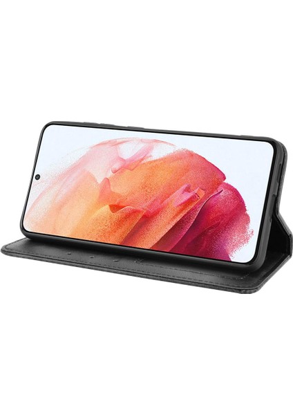Samsung Galaxy S21 Fe 5g Pu Deri Manyetik Kapatma Cüzdan (Yurt Dışından)