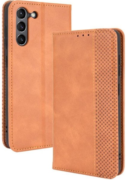 Samsung Galaxy S21 Fe 5g Pu Deri Manyetik Kapatma Cüzdan (Yurt Dışından)