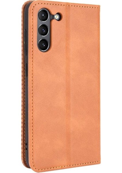 Samsung Galaxy S21 Fe 5g Pu Deri Manyetik Kapatma Cüzdan (Yurt Dışından)