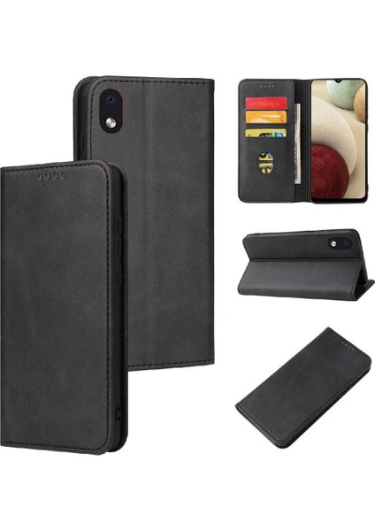 Samsung Galaxy A20E/A10E Kart Tutucu Kickstand Tam Kart ile Kılıf (Yurt Dışından)