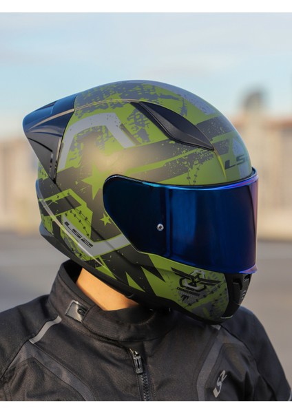 Rapıd 2 Race Thunder Bırds Mat Yeşil-Siyah-Gri Kask indirimleri