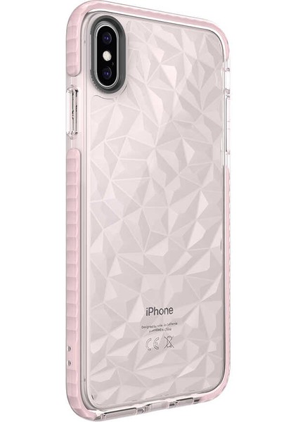 iPhone Xs Max 6.5 - Uyumlu Bls Store Buzz Kapak-Pembe