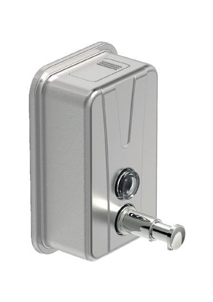 Dikey Paslanmaz Çelik Sıvı Sabunluk 500 ml