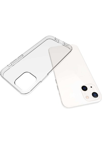 iPhone 15 - Uyumlu Bls Store Süper Silikon Kapak-Renksiz